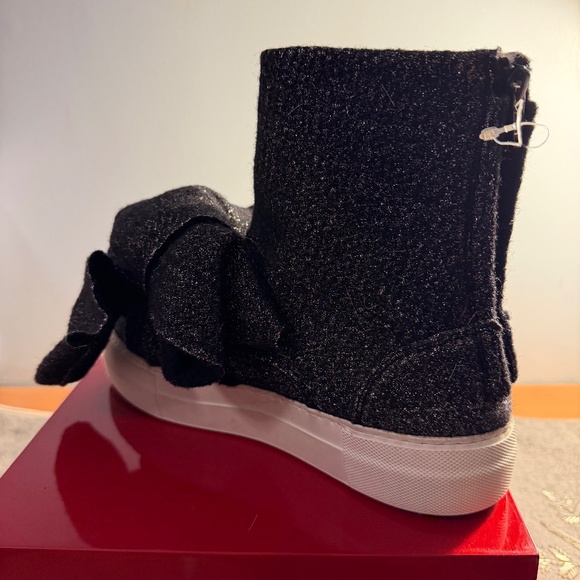 Joshua Sanders glitter bowl boots - Picture 3 of 4